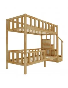 Etagenbett mit Treppe Filip - Seitlicher Eingang