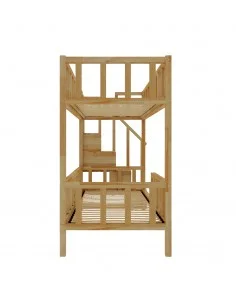 Bunk bed with steps Filip - Side entrance