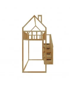 Loft bed with stairs - Zosia