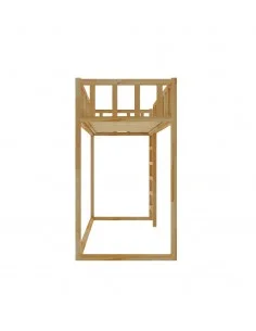 Loft bed Filip with ladder – sturdy side