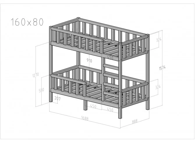 Bunk bed - Filip
