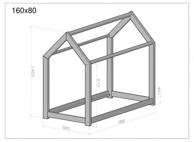 Cottage single bed - STAR