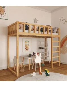 Loft bed with ladder – FILIP – visualization