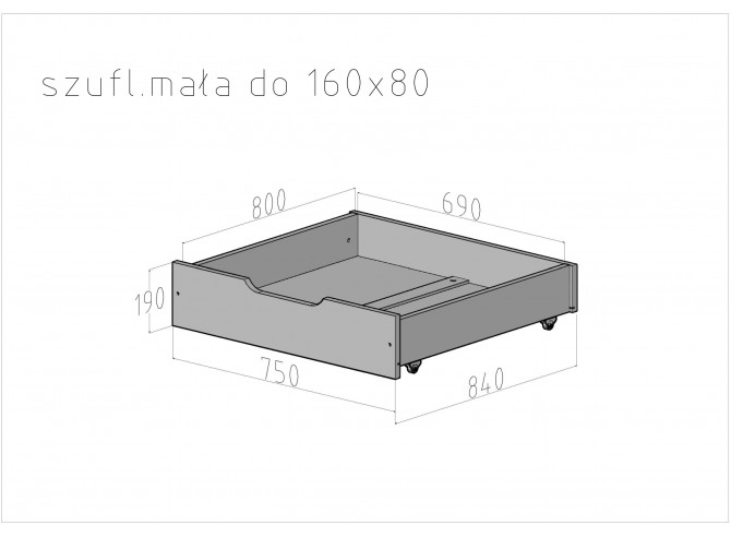 Double drawers